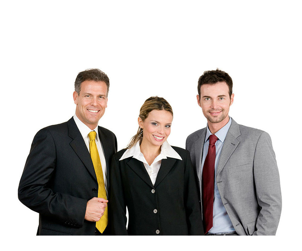 Happy Business Staff