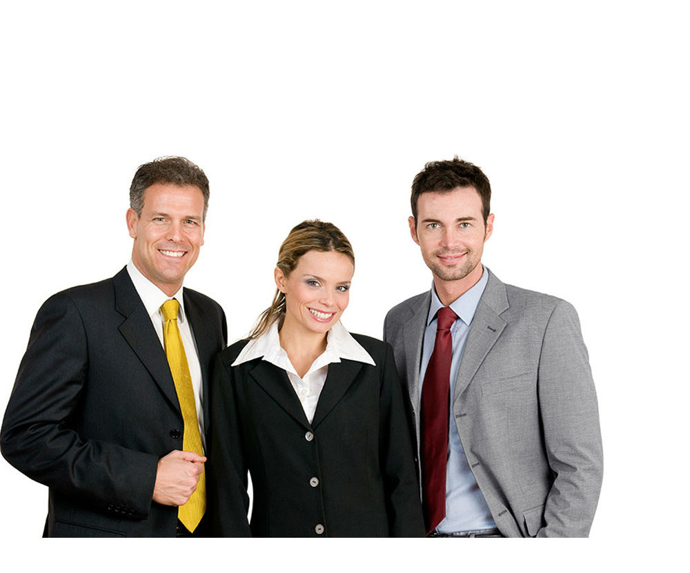 Happy Business Staff